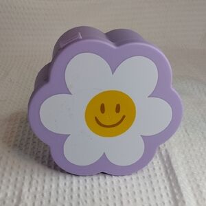 Purple Flower-Shaped Bento Storage Container